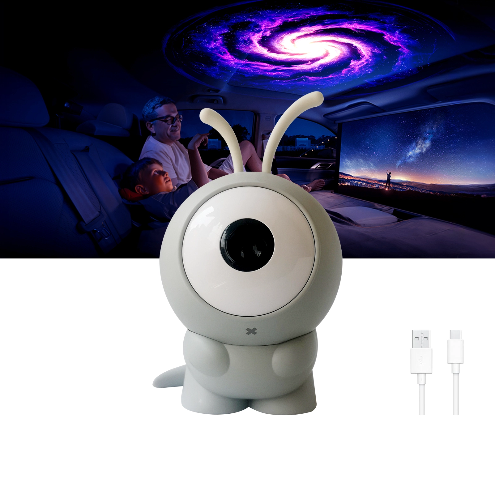 Ufo Robot Projector Light, Star Projector, Projector Night Light